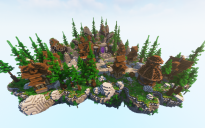 Lifted Peaks | 200x230 | SkyBlock Spawn