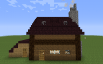 Two Story House with Shed