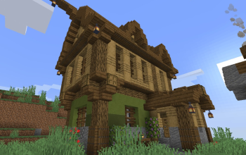 Casas Medieval Pequeña Minecraft Map