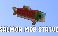 Salmon Mob Statue