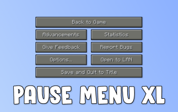 Pause Menu XL