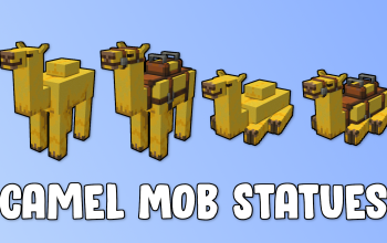 Camel Mob Statues