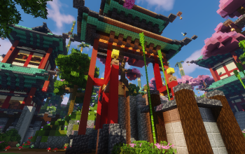 Elegant Japanese Pagoda ~🌸 Minecraft Map