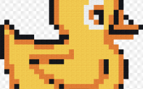 Duck pixel art