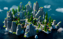 Blue Peaks | 580x580 | Mountain Spawn