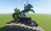 Royal Horseman Statue