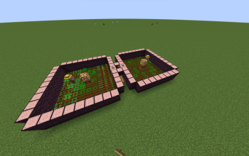 Automatic Farm Potato/Wheat/Carrot Using Villagers