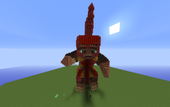 RedKnight Statue 3D