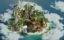 Spawn Pirate Island