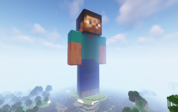 Minecraft Skin Statue Schematic from Steve