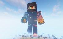 Minecraft Youtuber Skin Statue Free 120 H