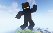 Minecraft Scary Skin Statue Free 120 H