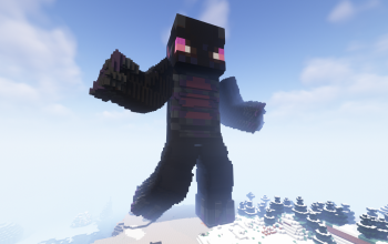 Minecraft Dragon Skin Statue Free 120 H