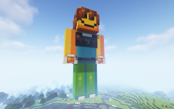 Minecraft Roblox Skin Statue