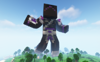 Minecraft Assassin Skin Statue