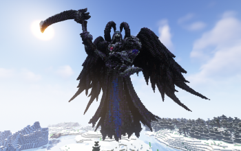 Minecraft Thanatos God Statue