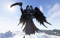 Minecraft Thanatos God Statue