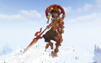 Minecraft Nezha God Statue