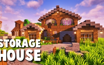 The Ultimate Storage House Medieval Build!