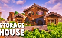 The Ultimate Storage House Medieval Build!