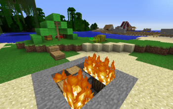Camping in Minecraft