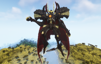 Minecraft Plutomon Free Statue