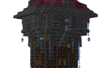 Dark Nether Portal Tower