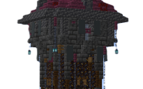 Dark Nether Portal Tower