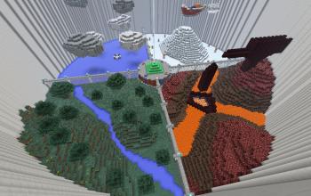 PvP Arena with 4 Biomes