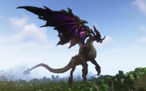 Minecraft End Dragon Statue