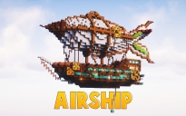 The Ultimate Minecraft Airship Medieval Build!