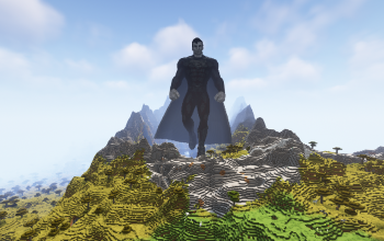 Minecraft BSuperman Statue