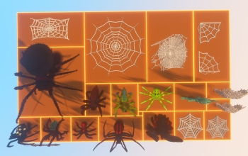 Spiders & Webs | Asset Pack