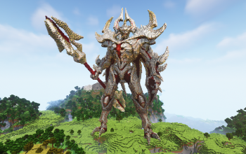 Minecraft Zhask Statue