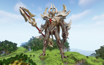 Minecraft Zhask Statue