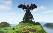 Minecraft Monster Witch Statue