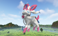 Minecraft Sylveon Free Statue