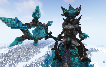 Minecraft Demolish Statue