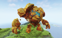 Minecraft Geb Statue