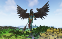 Minecraft BleezHavania Statue
