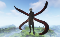 Minecraft Kaneki Rinkaku Statue