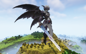 Minecraft Seraphim Statue