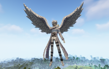 Minecraft Byakuran Statue