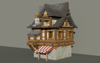 Medieval Hub House 7