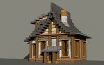 Medieval Hub House 13