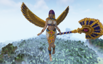 Minecraft Rafaela Statue