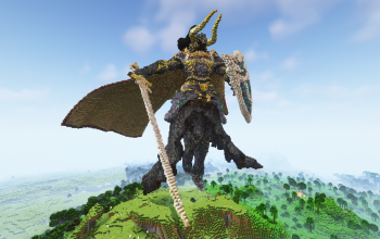 Minecraft Elidibus Statue