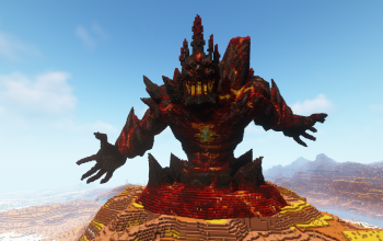 Minecraft Surtur Statue