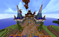 Faction Skyblock PvP Survival Spawn Map