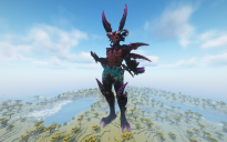 Minecraft Beelzebub Statue
